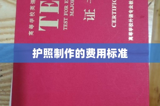 克孜勒苏柯尔克孜护照制作的费用标准