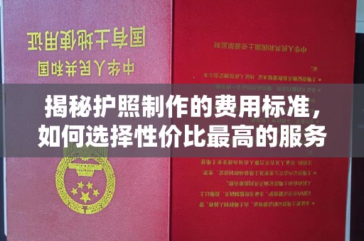 克孜勒苏柯尔克孜揭秘护照制作的费用标准，如何选择性价比最高的服务？
