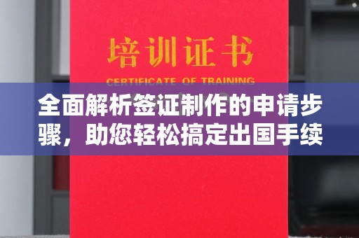 克孜勒苏柯尔克孜全面解析签证制作的申请步骤，助您轻松搞定出国手续