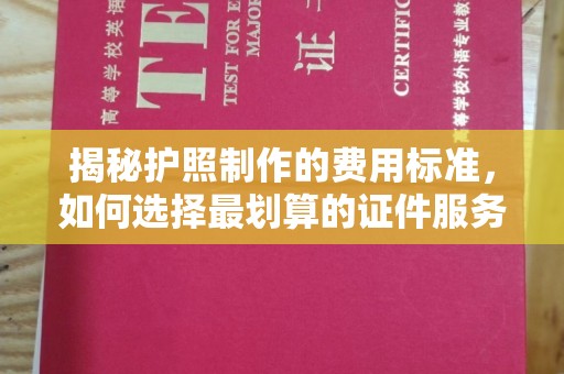 克孜勒苏柯尔克孜揭秘护照制作的费用标准，如何选择最划算的证件服务？