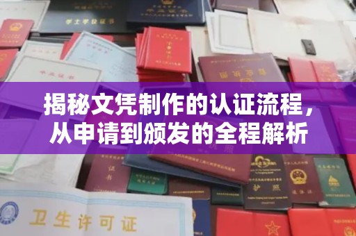 克孜勒苏柯尔克孜揭秘文凭制作的认证流程，从申请到颁发的全程解析