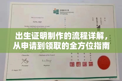 克孜勒苏柯尔克孜出生证明制作的流程详解，从申请到领取的全方位指南