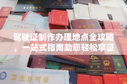 克孜勒苏柯尔克孜驾驶证制作办理地点全攻略，一站式指南助您轻松拿证